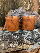Load image into Gallery viewer, Leather Wrapped State Tumbler