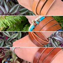Load image into Gallery viewer, Patina Progress from regular wear.
