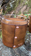 Load image into Gallery viewer, Leather Wrapped State Tumbler