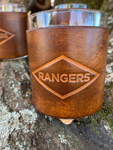 Load image into Gallery viewer, Leather wrapped Ranger tumbler
